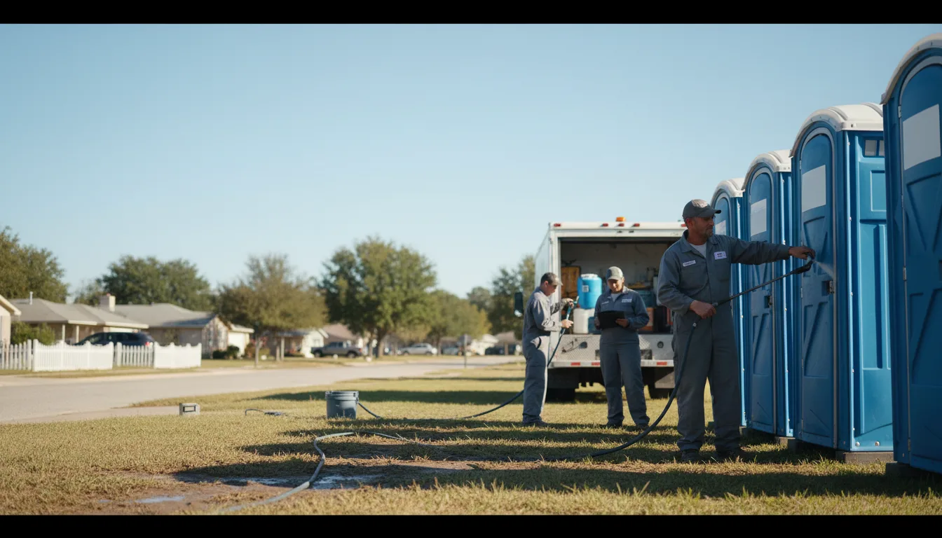 Long-Term Portable Toilet Rental in Morse, TX near me